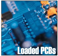 Loaded PCBs